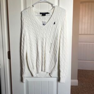 Ralph Lauren White Sweater